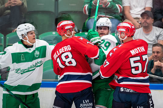 Helsingfors Teemu Tallberg och Johan Motin i bråk med