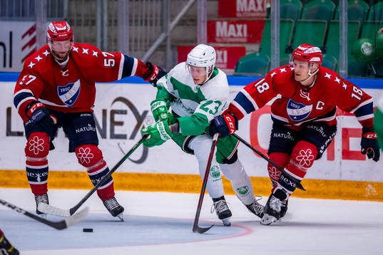 Helsinfors Johan Motin, Teemu Tallberg och Rögles Oliver