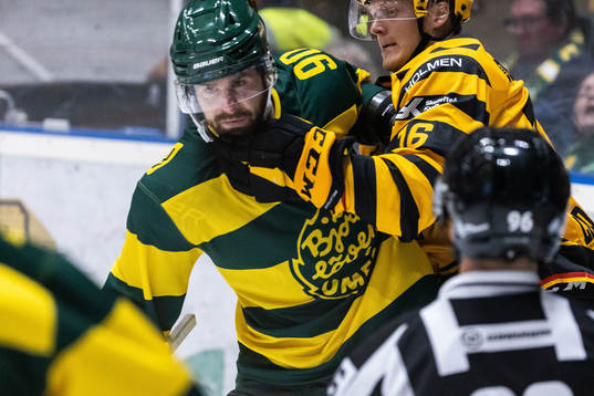 Björklövens Alex Hutchings och Skellefteås Linus