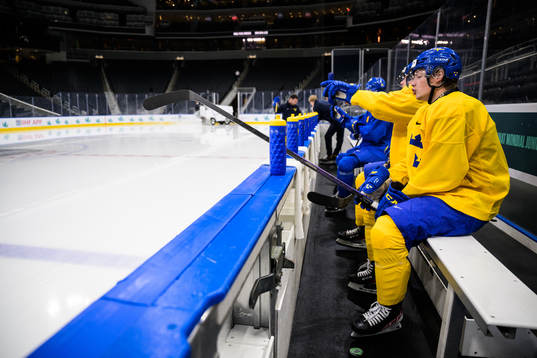 Victor Stjernborg of Sweden at a practice session