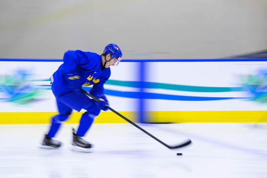 Daniel Ljungman of Sweden at a practice session