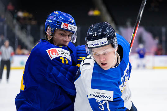 Fabian Lysell of Sweden and Joakim Kemell of Finland
