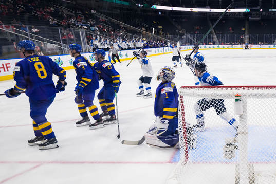 during the 2022 IIHF World Junior Championship semifinal