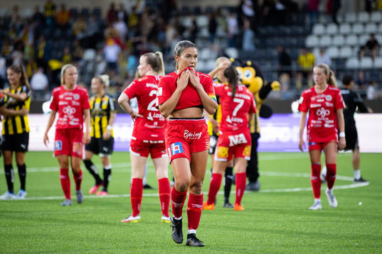 Örebros Carly Wickenheiser deppar