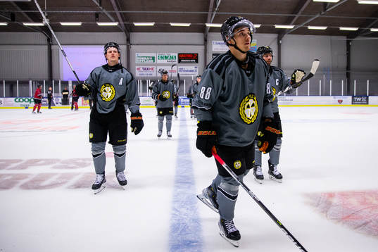 Brynäs spelare deppar