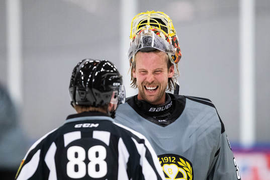 Brynäs målvakt Anders Lindbäck