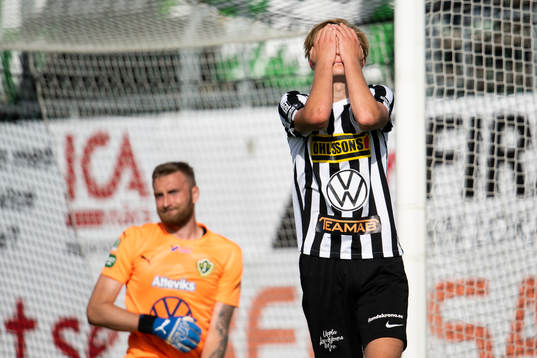 Landskronas Melker Jonsson deppar