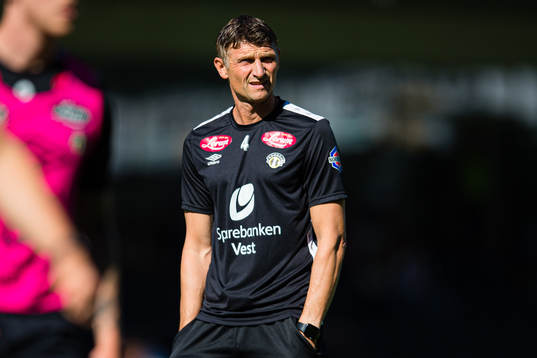 Tore André Flo, head coach of Sogndal