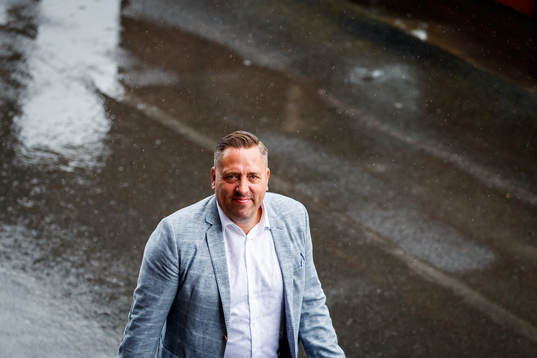 Östersunds tränare Magnus Powell