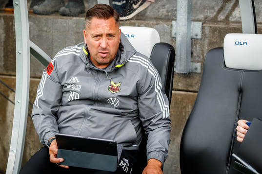 Östersunds tränare Magnus Powell