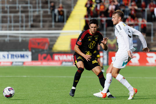 Östersunds Sadmir Zekovic och Brommapojkarnas Alexander