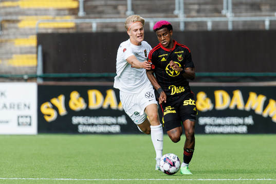 under fotbollsmatchen i Superettan mellan Östersund och