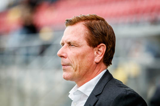 Brommapojkarnas tränare Christer Mattiasson