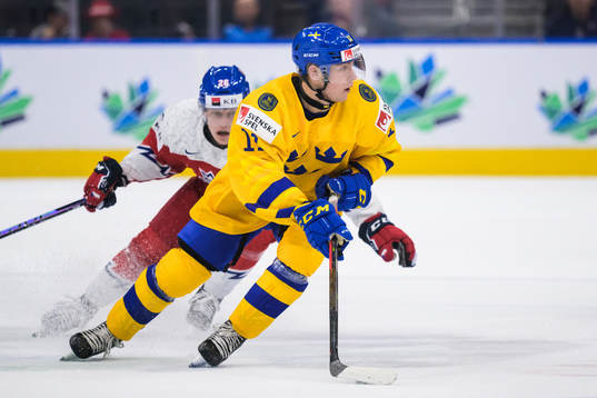 Michal Gut of Czech Republic and Fabian Lysell of Sweden