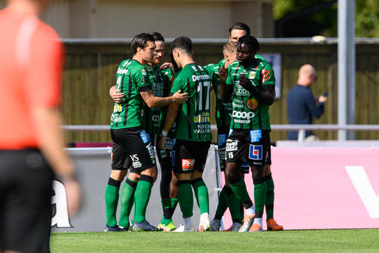 Varbergs Filipe Sisse jublar
