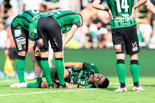 Varbergs Ismet Lushaku har ont