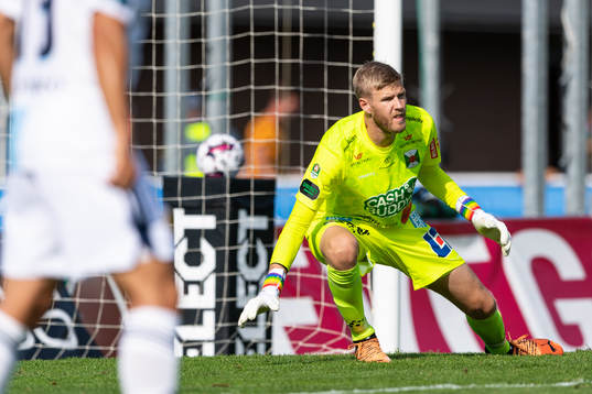 Varbergs målvakt Fredrik Andersson