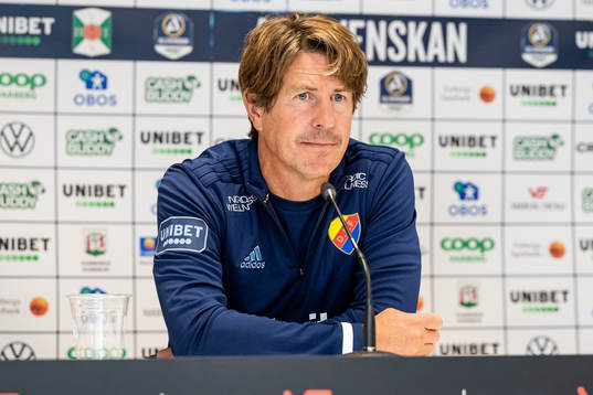 Djurgårdens tränare Thomas Lagerlöf