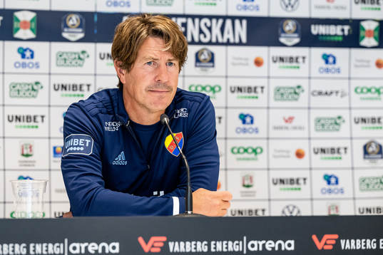 Djurgårdens tränare Thomas Lagerlöf