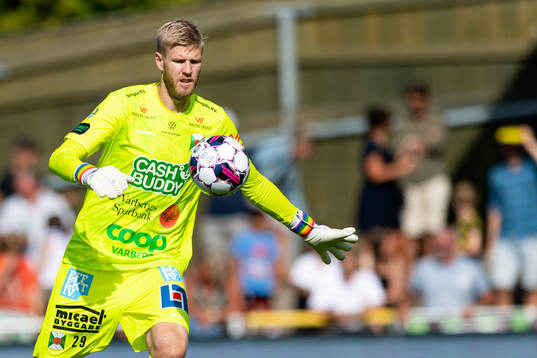 Varbergs målvakt Fredrik Andersson