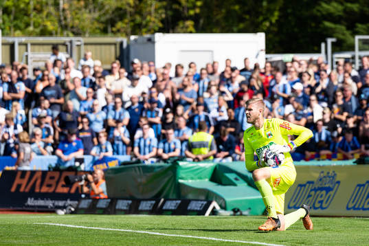 Varbergs målvakt Fredrik Andersson