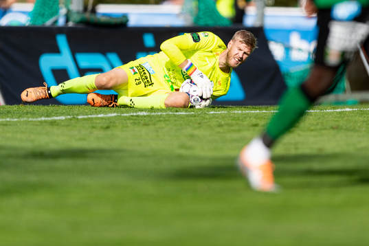 Varbergs målvakt Fredrik Andersson