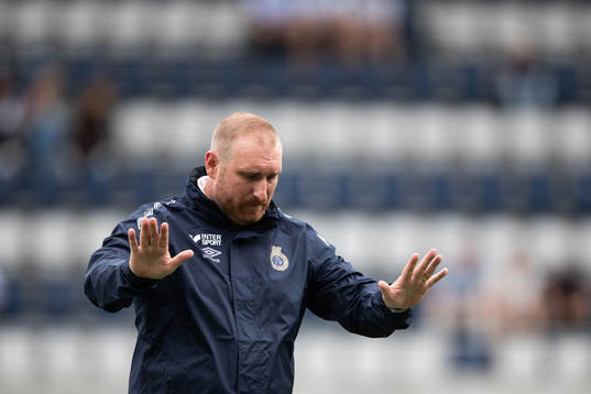 Gefles tränare Mikael Bengtsson