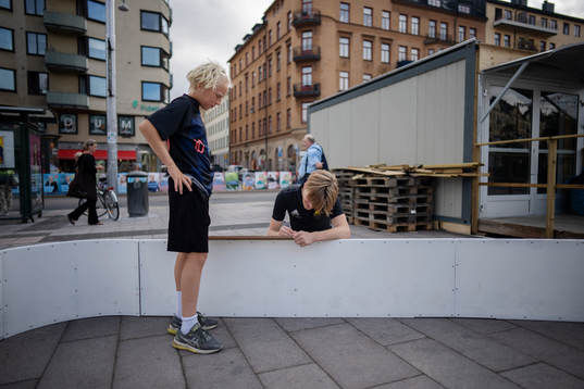 Jonathan Lamy försöker få mer ungdomar att ställa upp