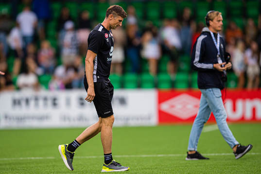 Tore André Flo, head coach of Sogndal, looks dejected