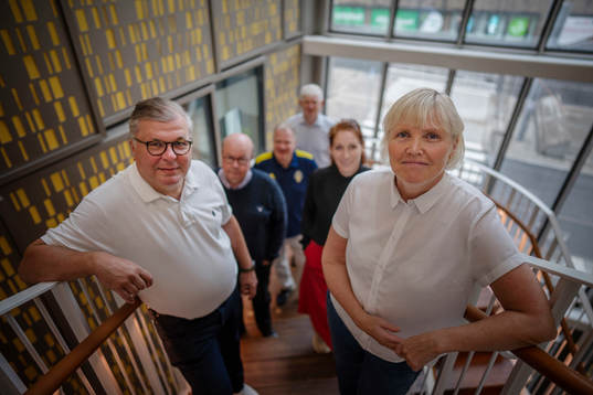 De nordiska ordförandena Róin Schrøter, Vice President,