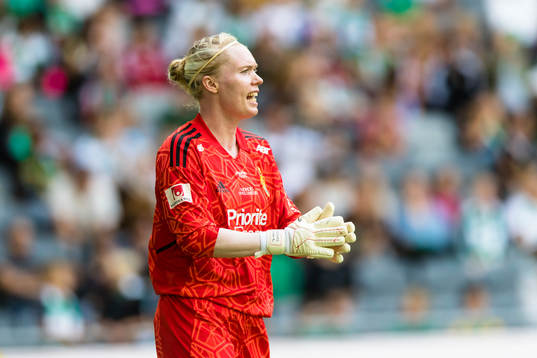 Djurgårdens målvakt Hedvig Lindahl