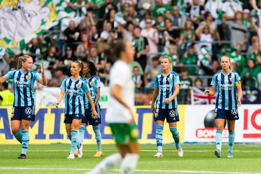 Djurgårdens spelare deppar