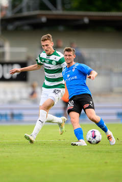 Västerås SKs Viktor Granath och Halmstads Jonathan