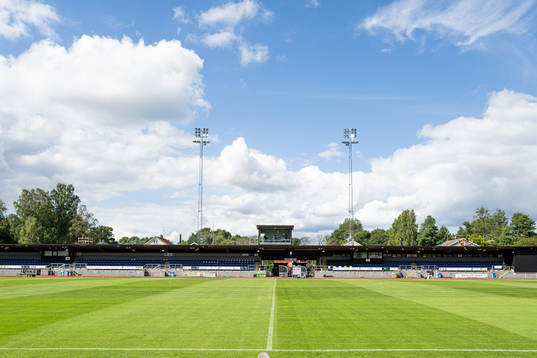Läktare på Finnvedsvallen