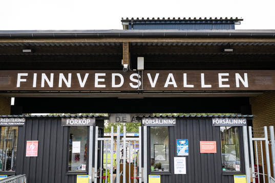 Entrén till Finnvedsvallen