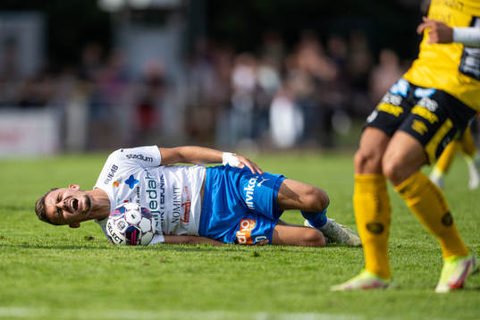 Värnamos Ajdin Zeljkovic har ont