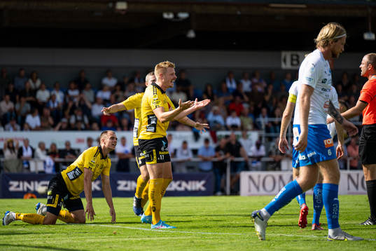 Elfsborgs Per Frick reagerar