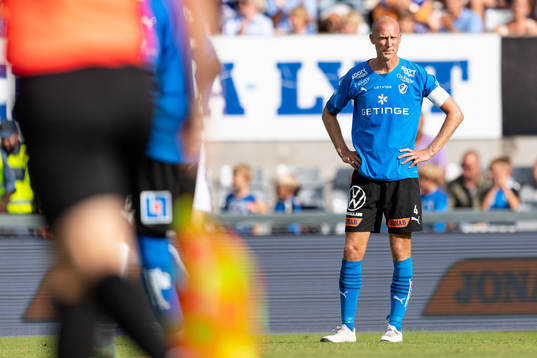 Halmstads Andreas Johansson deppar