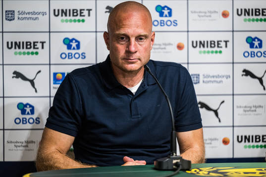 Mjällbys tränare Andreas Brännström