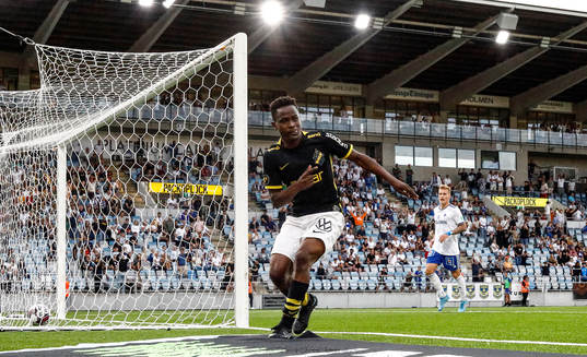 under fotbollsmatchen i Allsvenskan mellan IFK Norrköping
