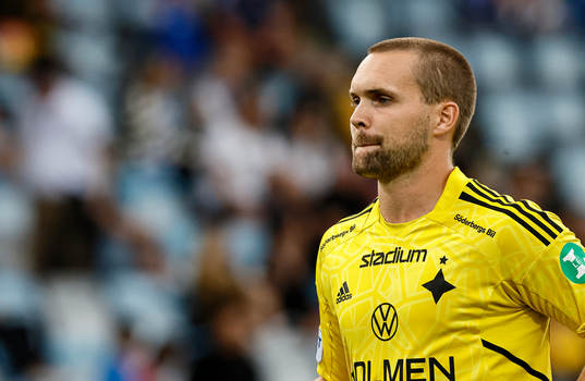 IFK Norrköpings målvakt Oscar Jansson
