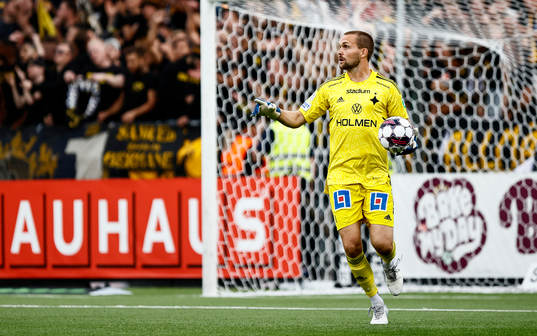 IFK Norrköpings målvakt Oscar Jansson