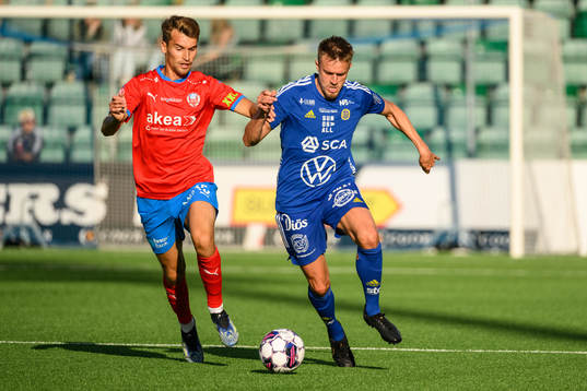 Helsingborgs Rasmus Wiedesheim-Paul och GIF Sundsvalls