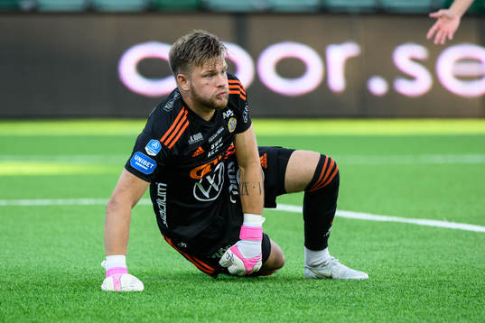 GIF Sundsvalls målvakt Oscar Jonsson