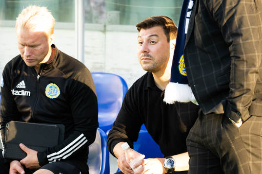 Sundsvalls tränare Brian Clarhaut deppar