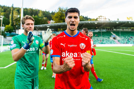 Helsingborgs Amar Muhsin jublar
