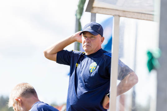 Sveriges Förbundskapten Roger Franzén