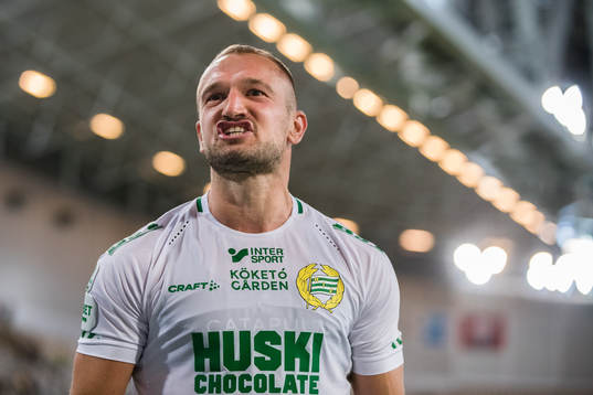 Hammarbys Veton Berisha jublar