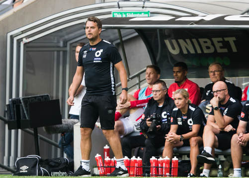 Degerfors tränare Andreas Holmberg