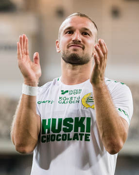Hammarbys Veton Berisha jublar